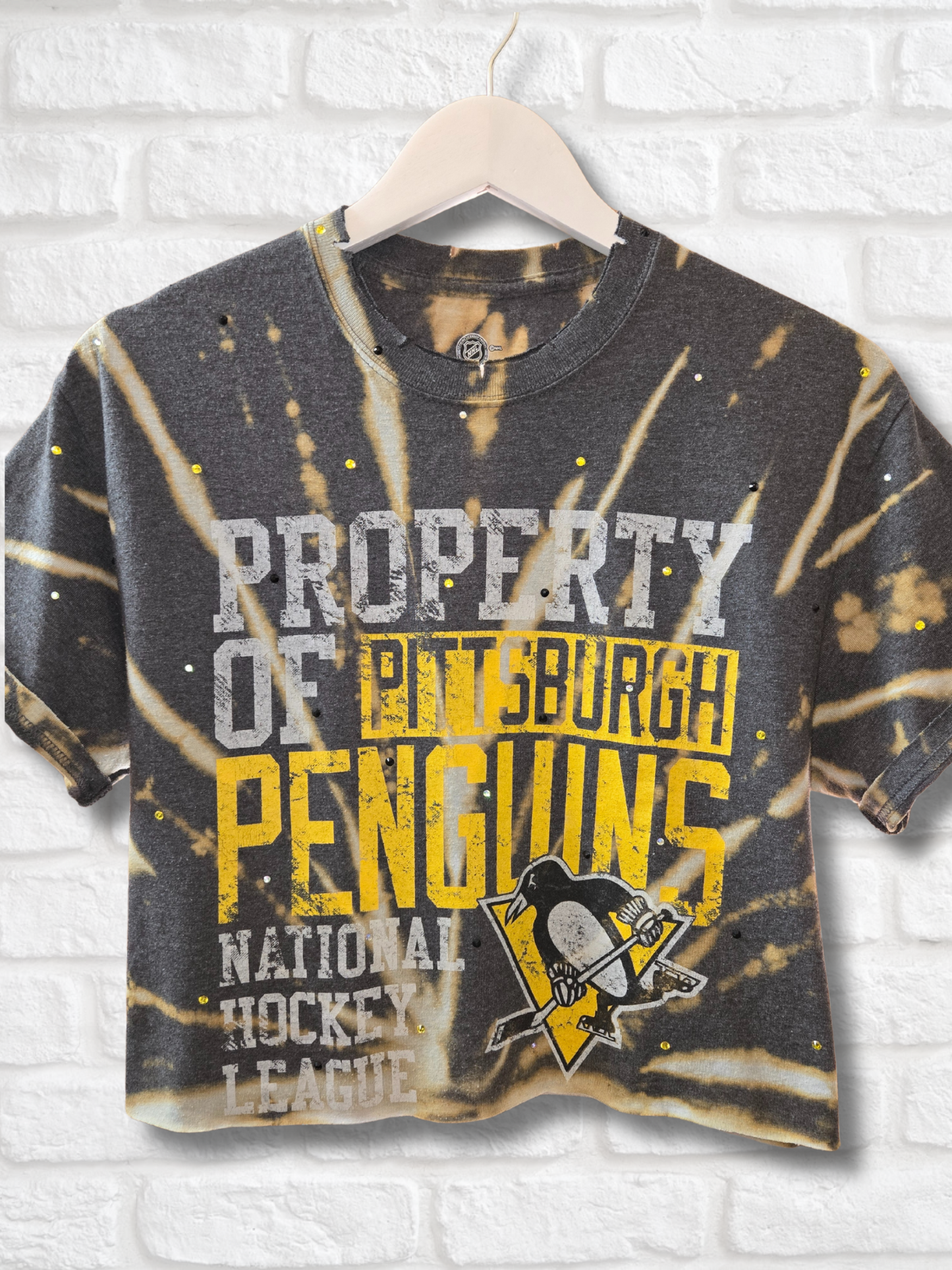 Pittsburgh Penguins Crop Tee
