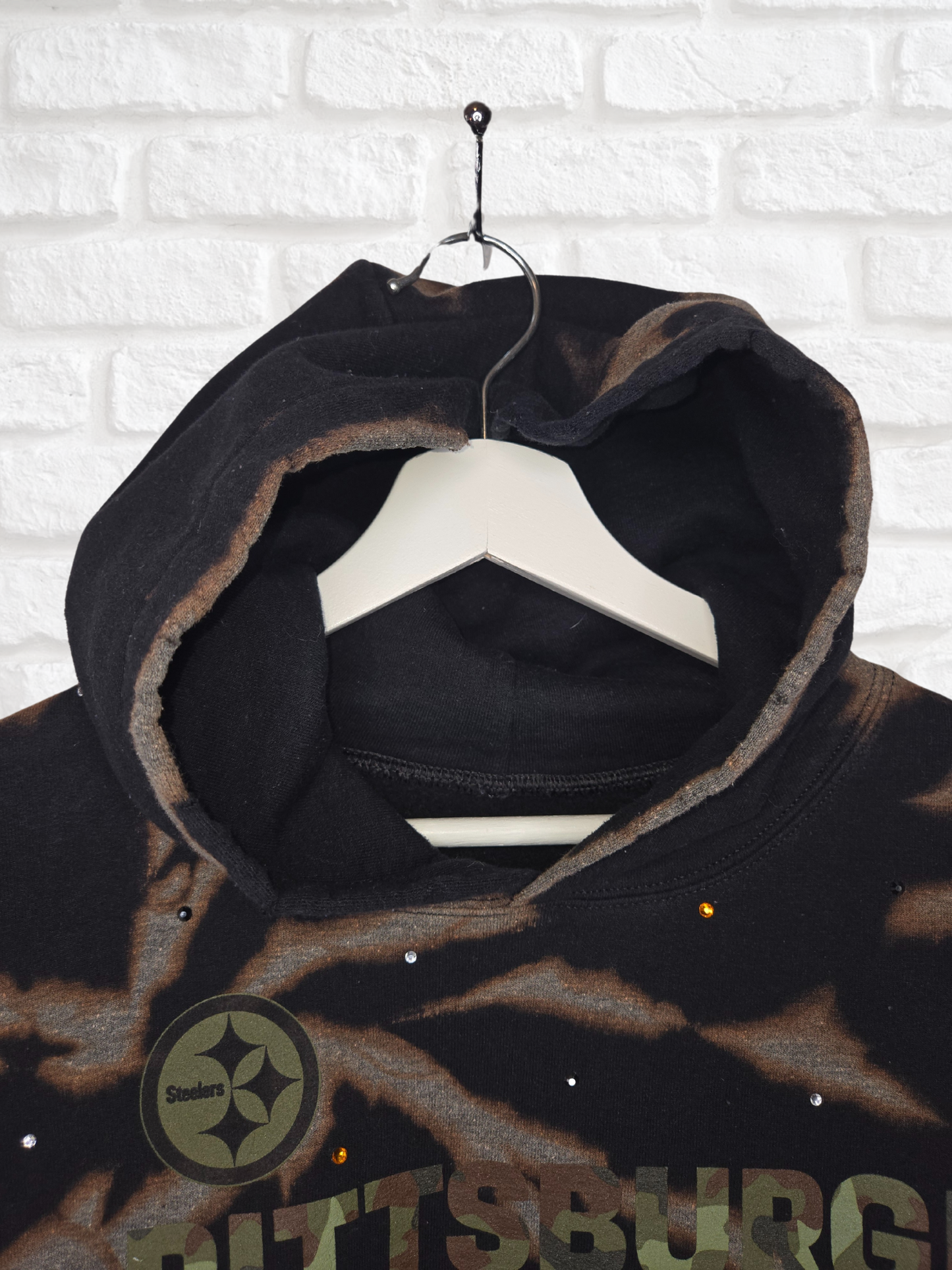 Pittsburgh Steelers Crop Hoodie