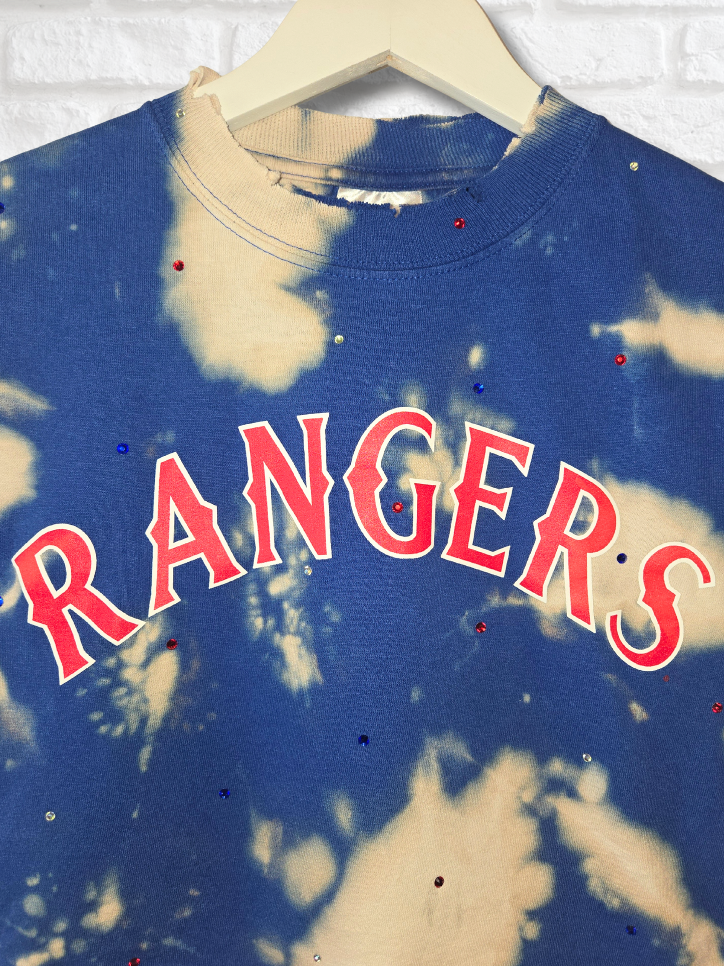Texas Rangers Crop Top