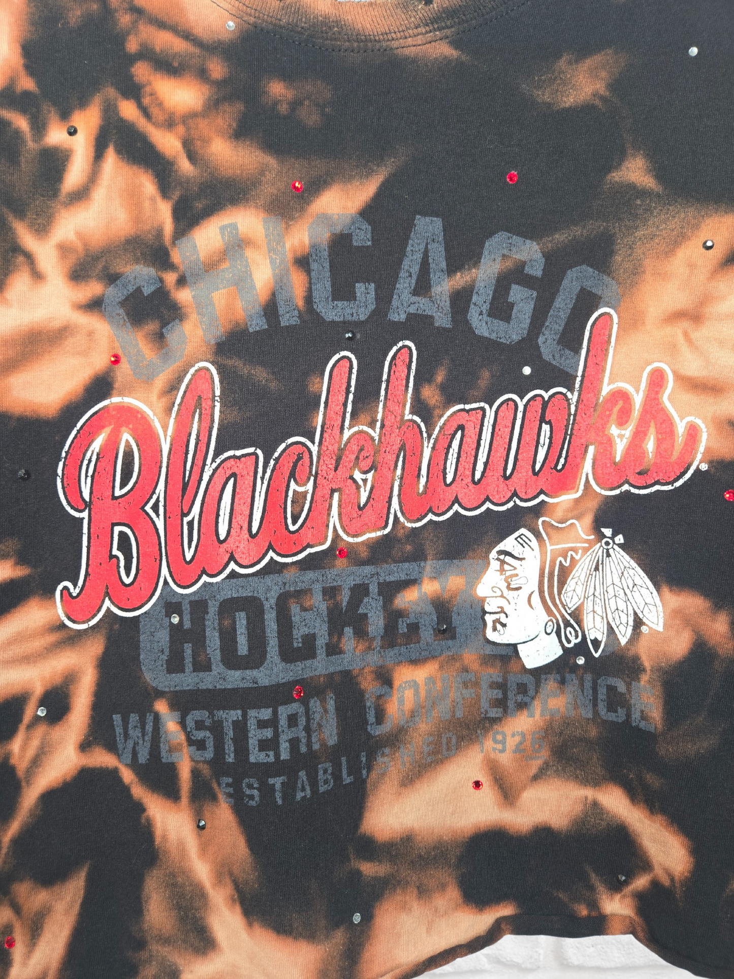 Chicago Blackhawks Crop Tee