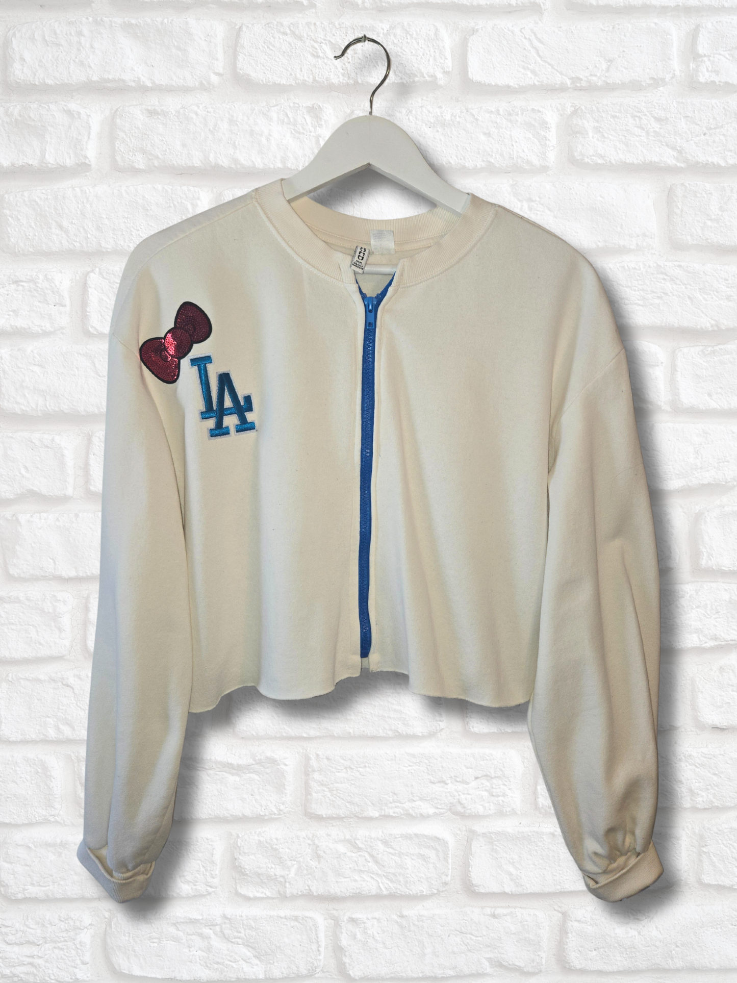 Los Angeles Dodgers HK Crop Sweatshirt