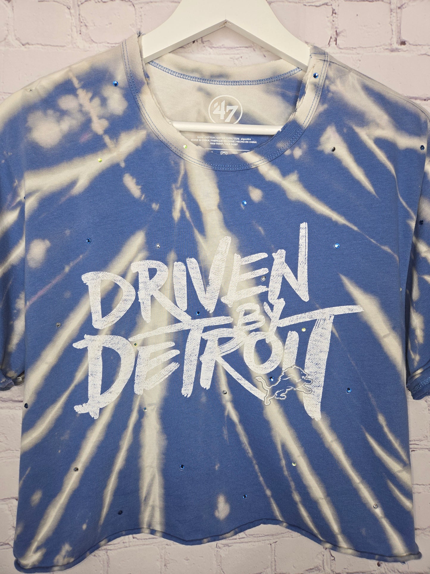 Detroit Lions Crop Tee