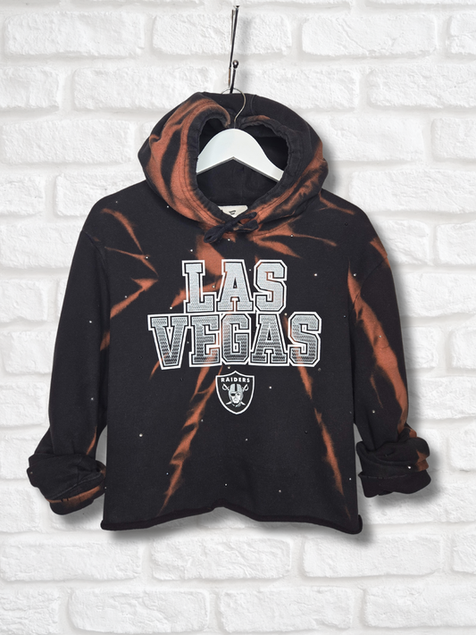 Las Vegas Raiders Crop Hoodie