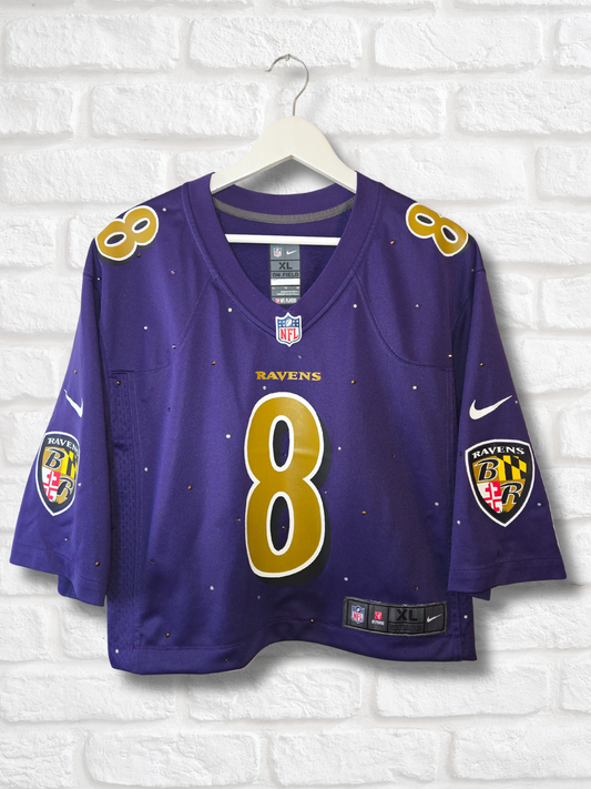 Baltimore Ravens Crop Jersey
