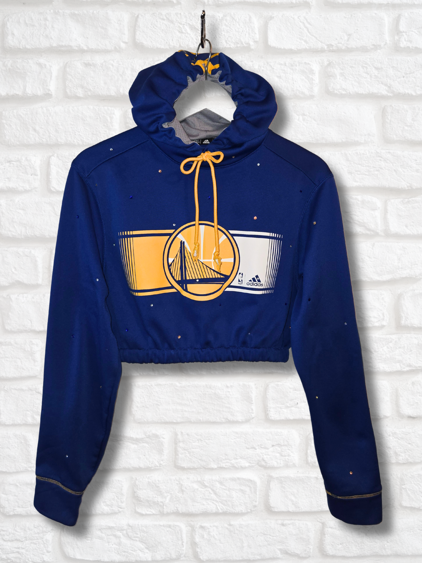 Golden State Warriors Crop Hoodie