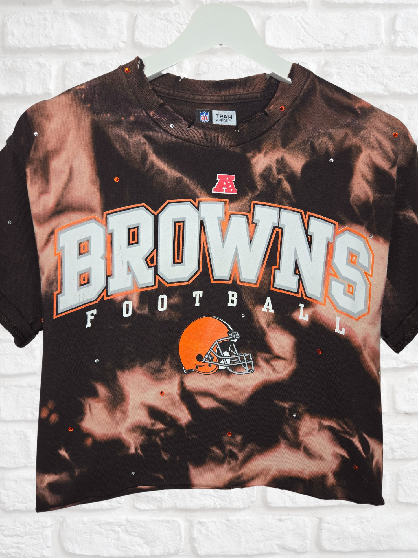 Cleveland Browns Crop Tee