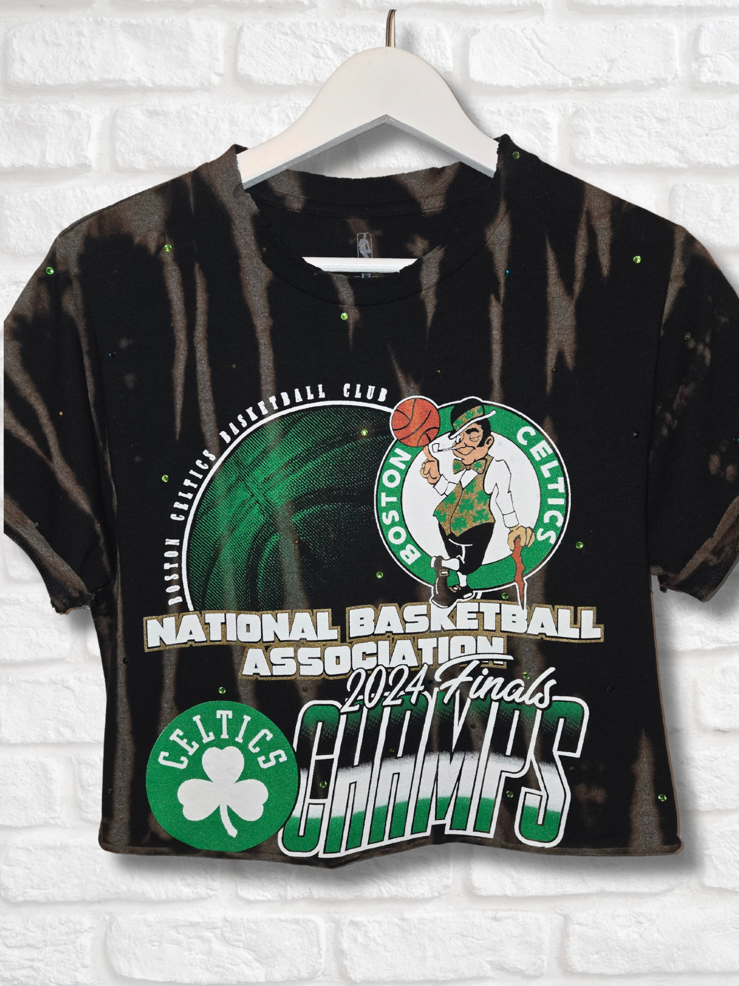 Boston Celtics Crop Tee