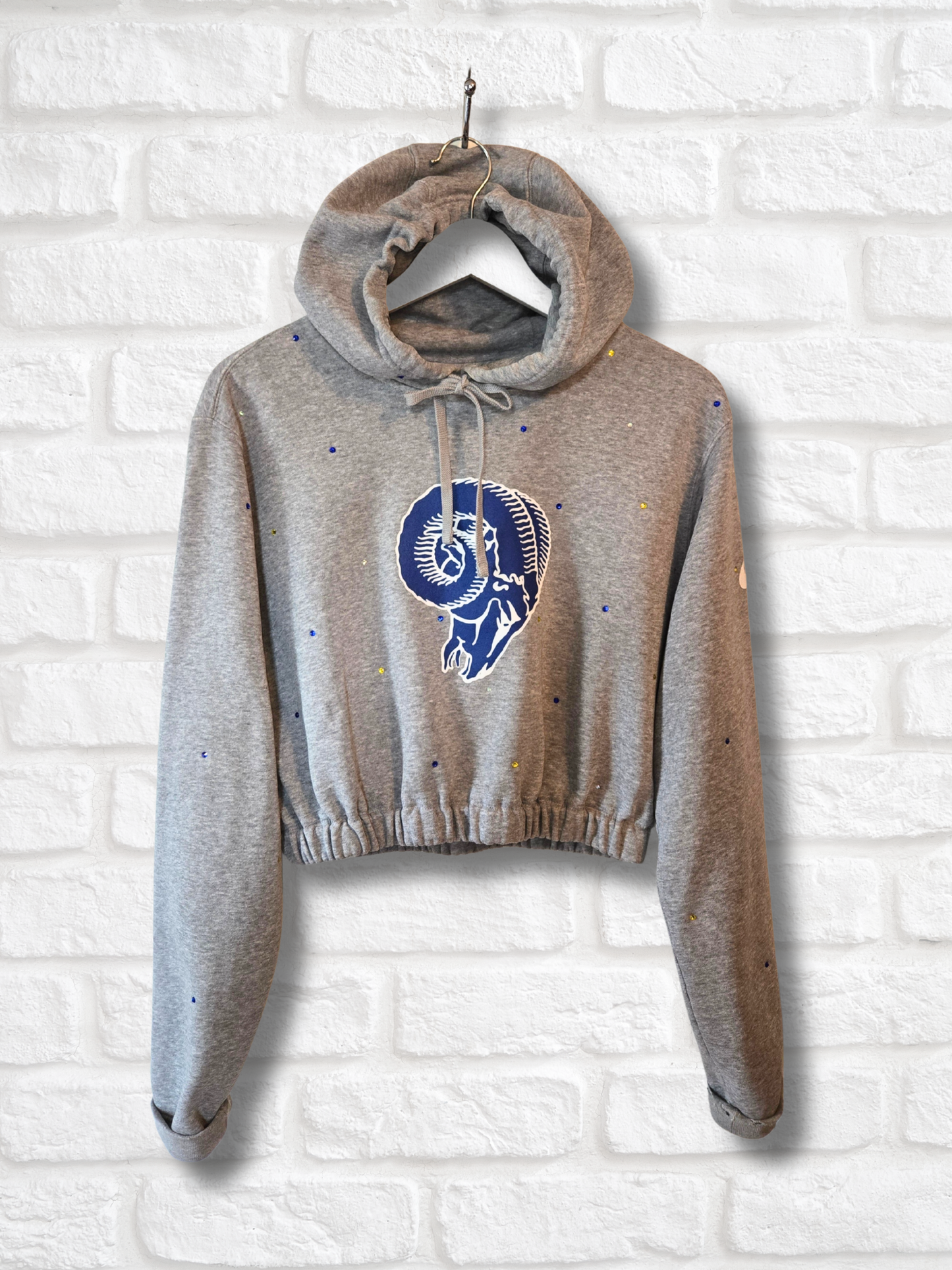 Los Angeles Rams Crop Hoodie
