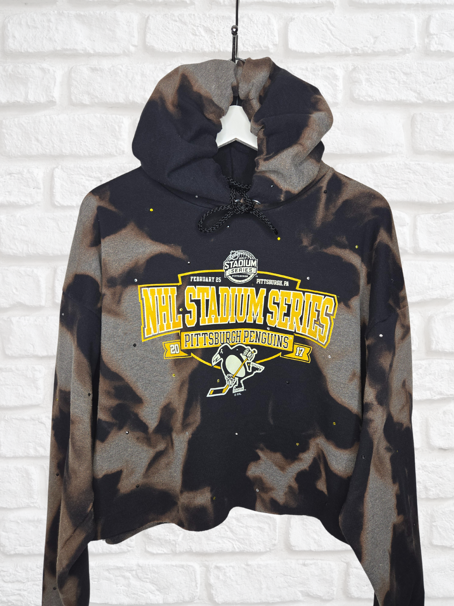 Pittsburgh Penguins Crop Hoodie