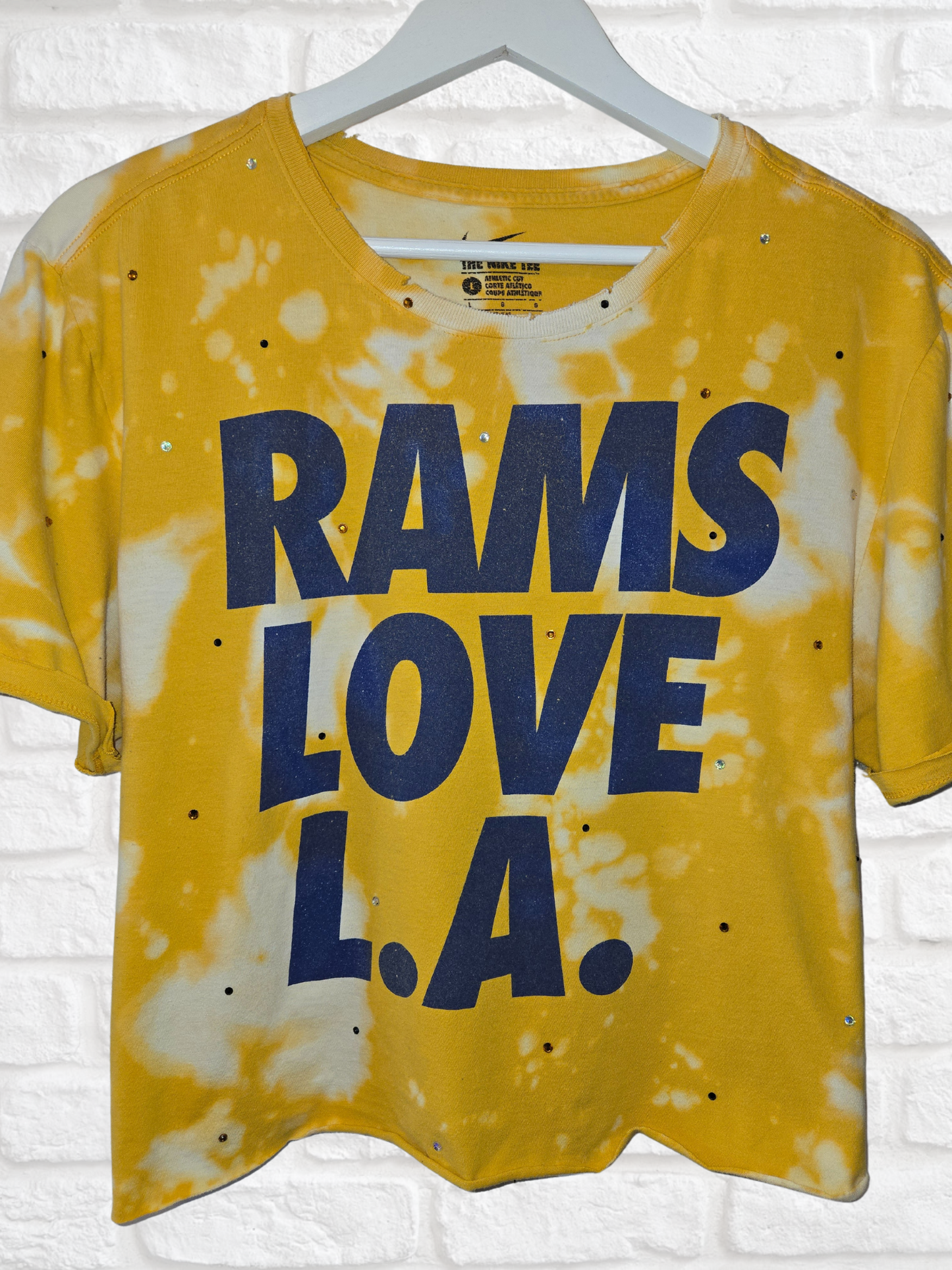 Los Angeles Rams Crop Tee