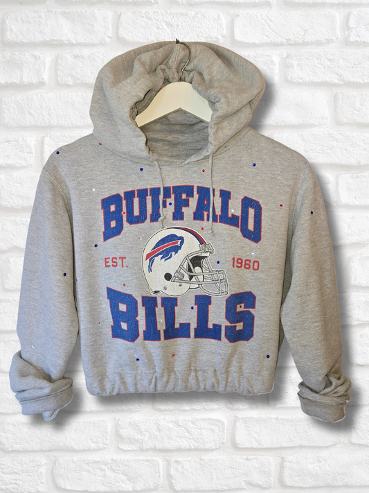 Buffalo Bills Crop Hoodie