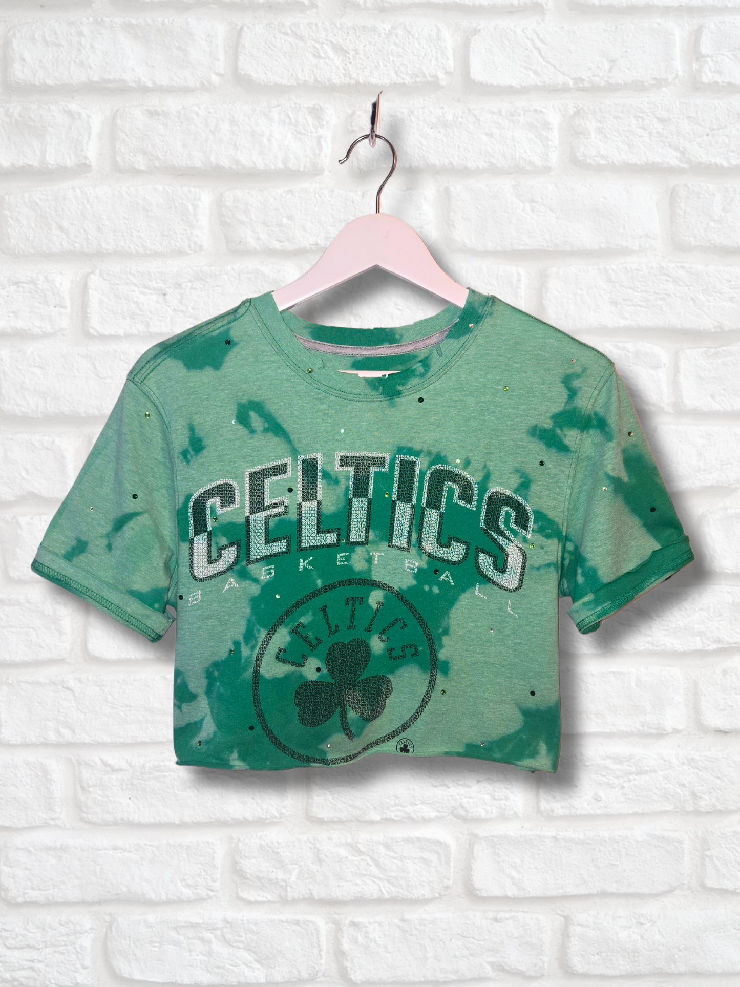 Boston Celtics Crop Tee