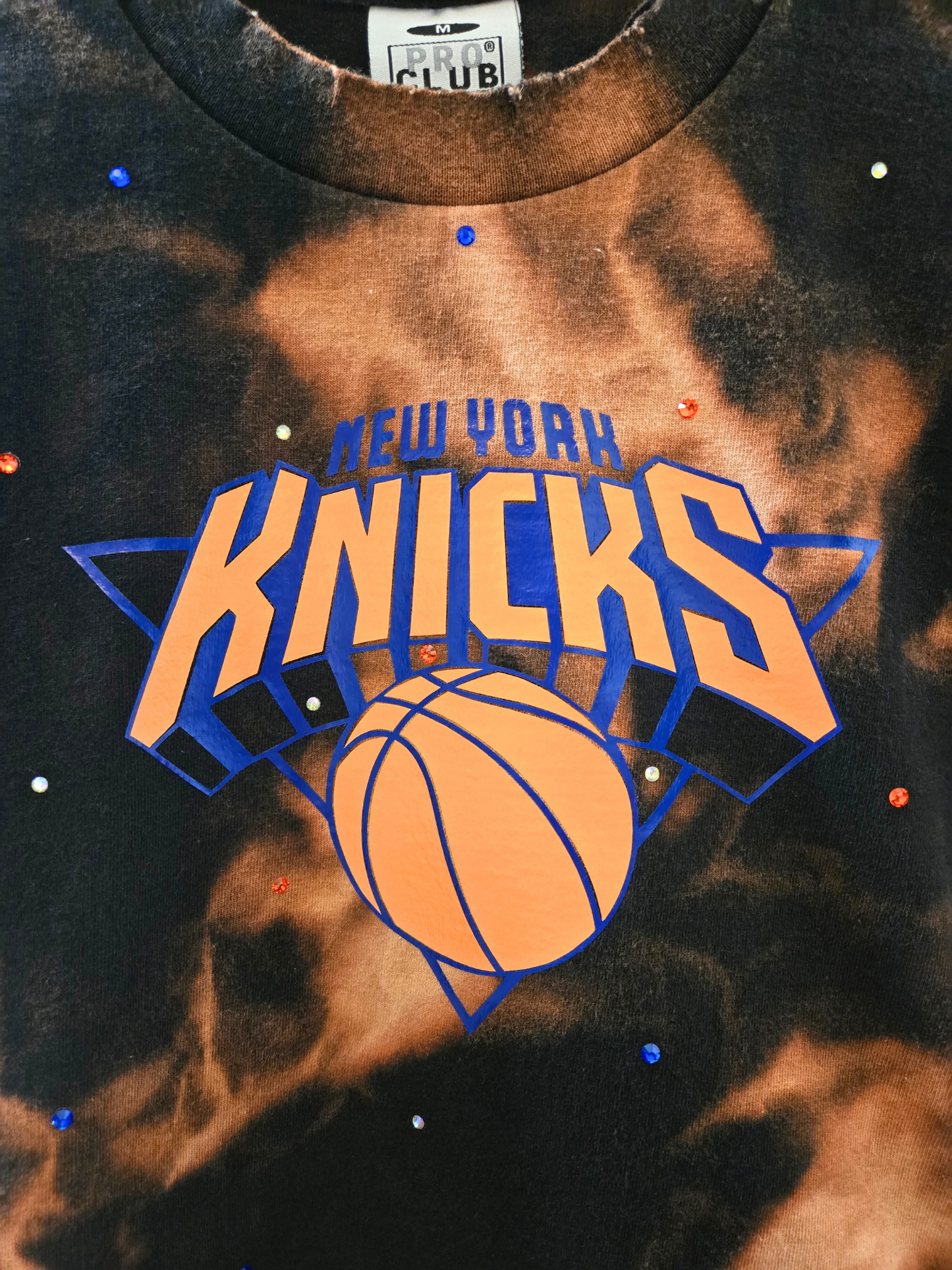 New York Knicks Crop Tee