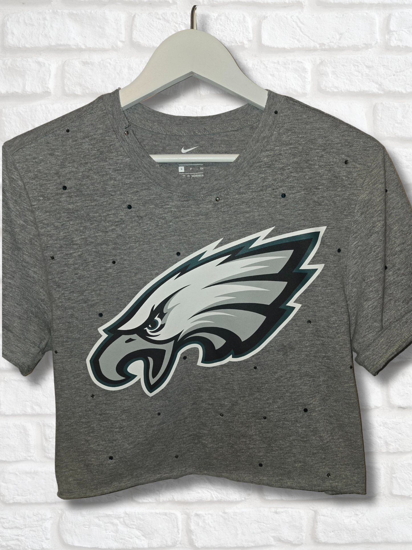 Philadelphia Eagles Crop Tee