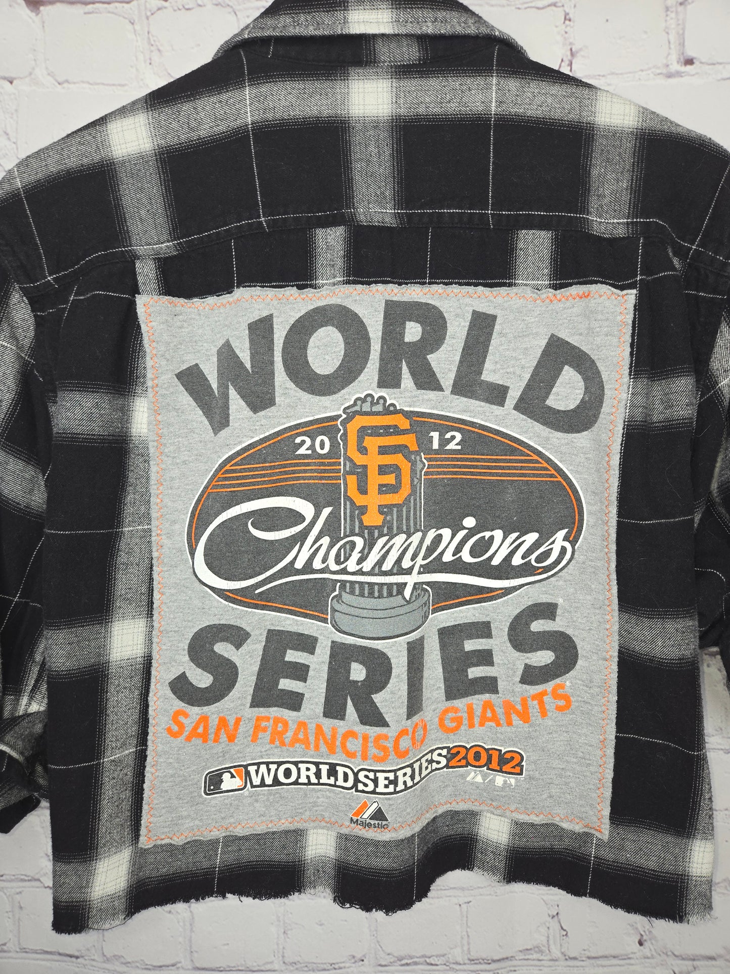 San Francisco Giants Crop Flannel