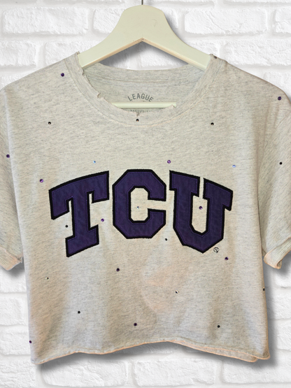 TCU Horned Frogs Crop Top