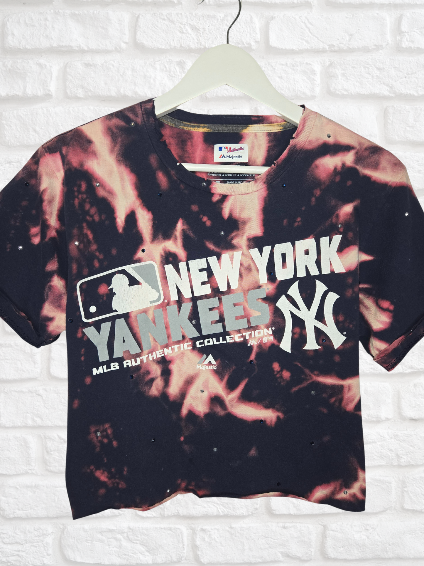 New York Yankees Crop Tee