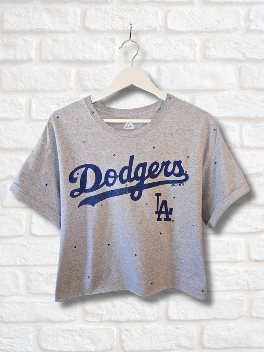 Los Angeles Dodgers Crop Top