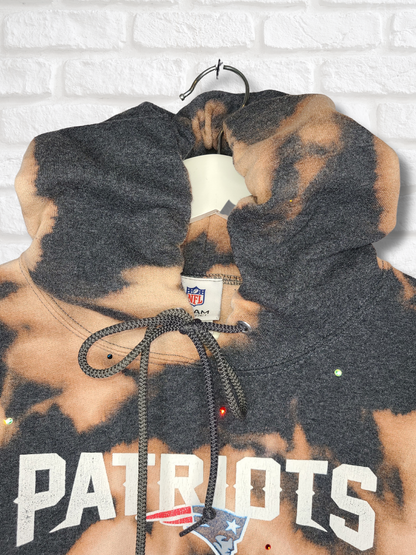 New England Patriots Crop Hoodie
