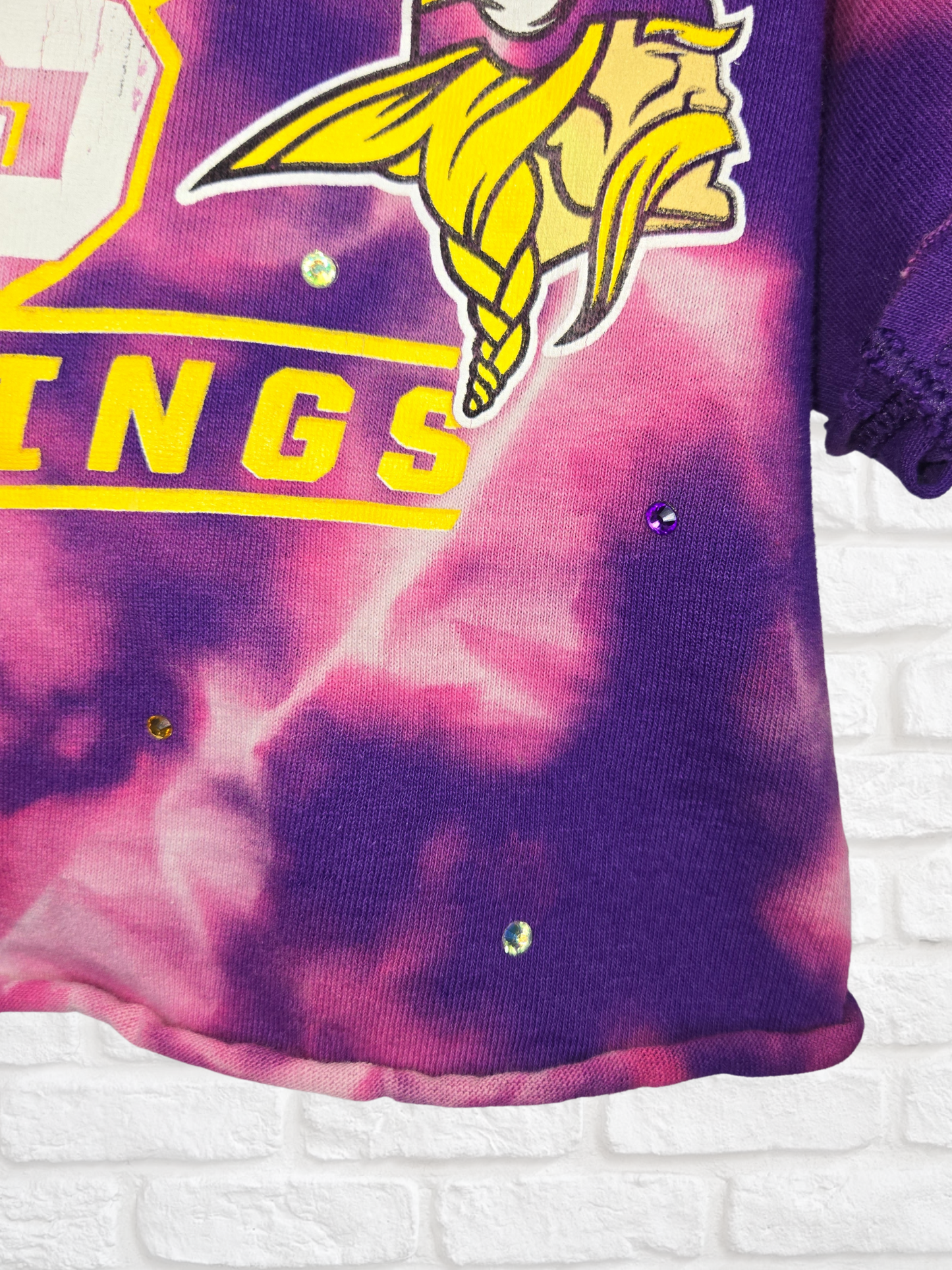 Minnesota Vikings Crop Tee