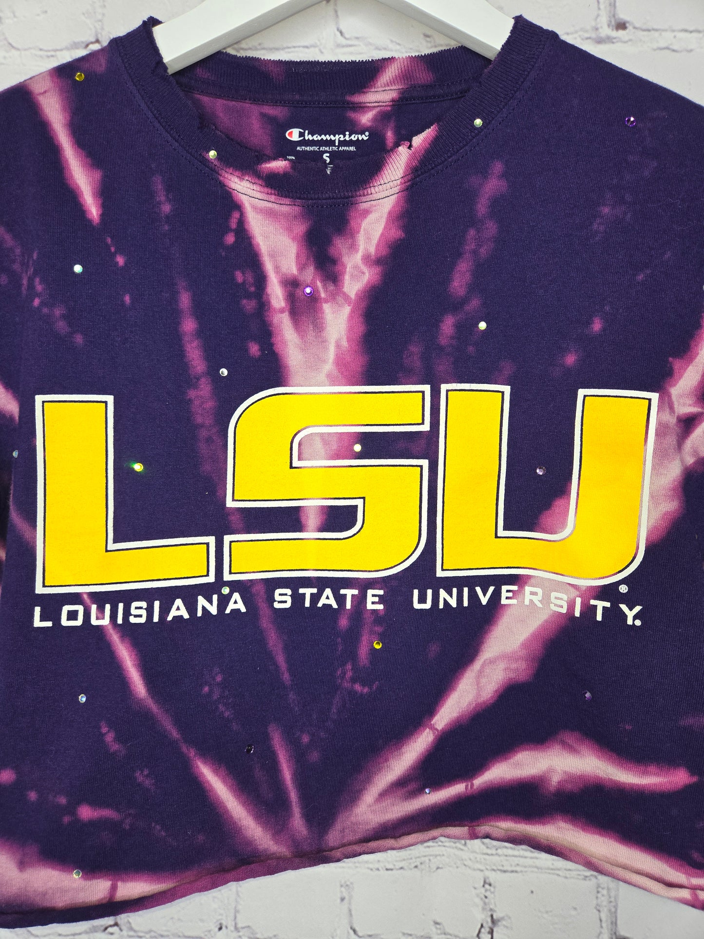 LSU Tigers Crop Tee