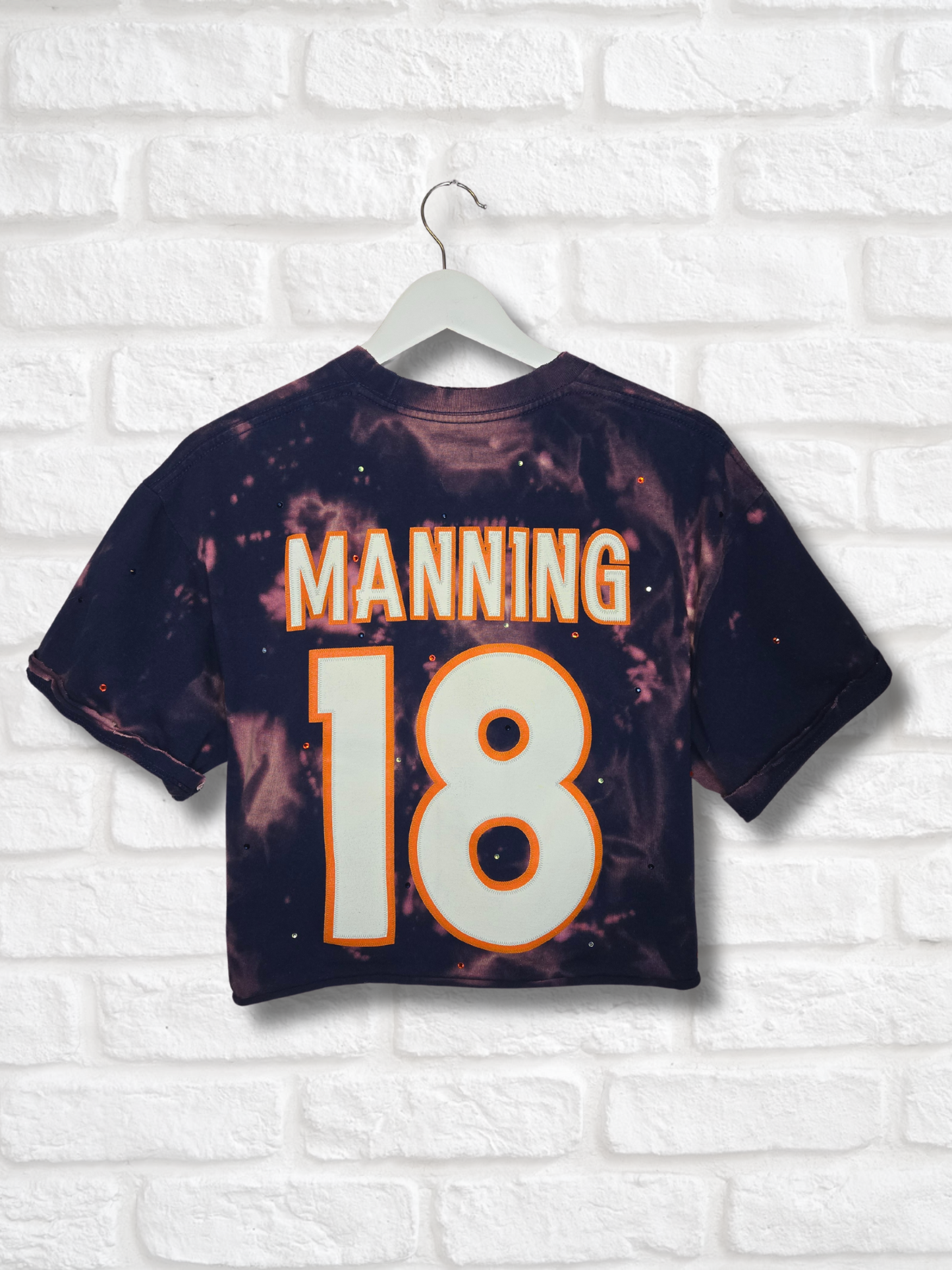 Denver Broncos Crop Tee