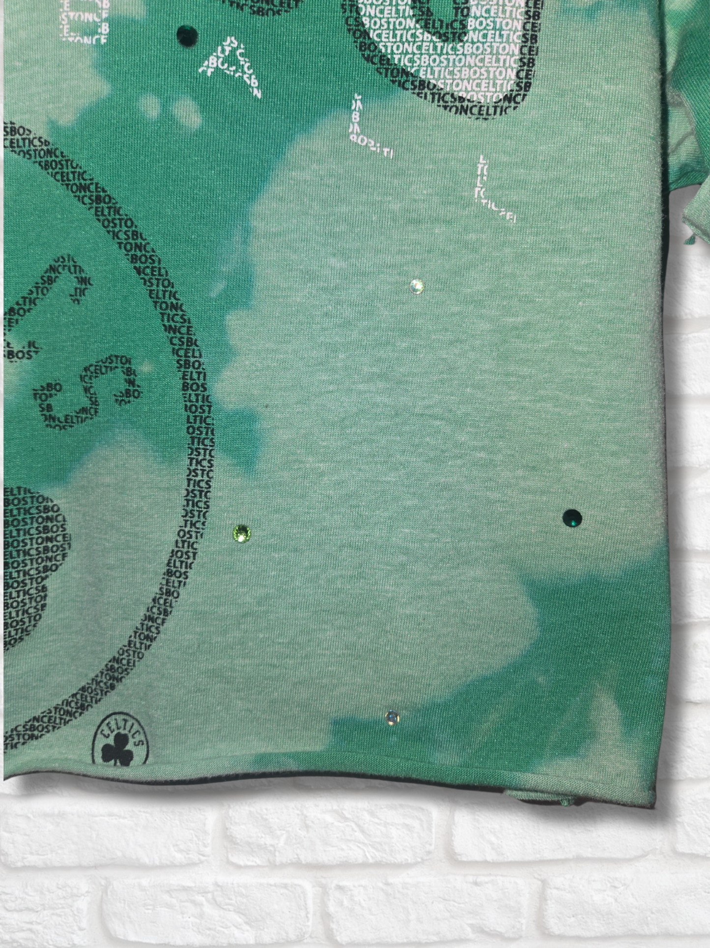 Boston Celtics Crop Tee