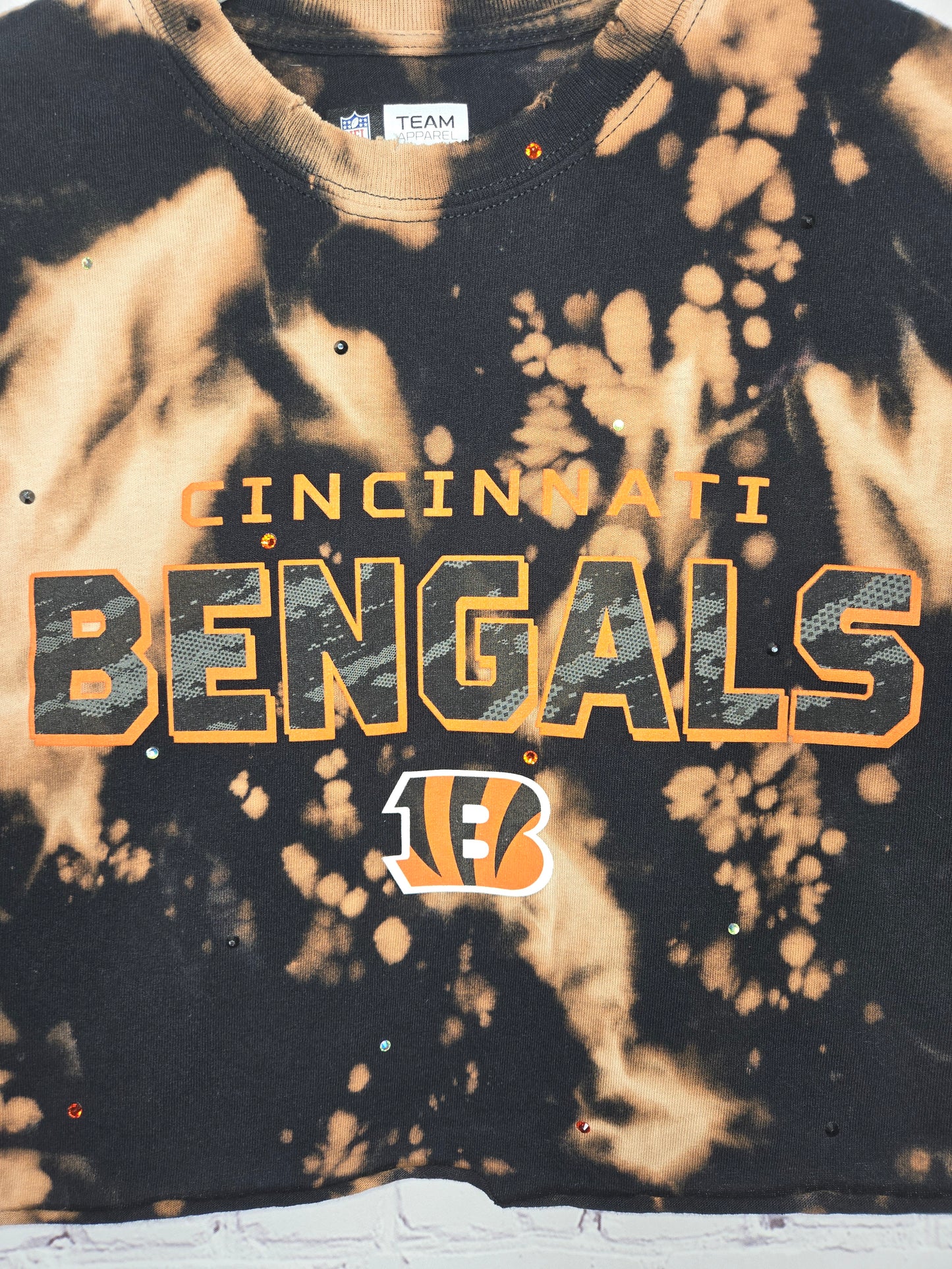 Cincinnati Bengals Crop Tee