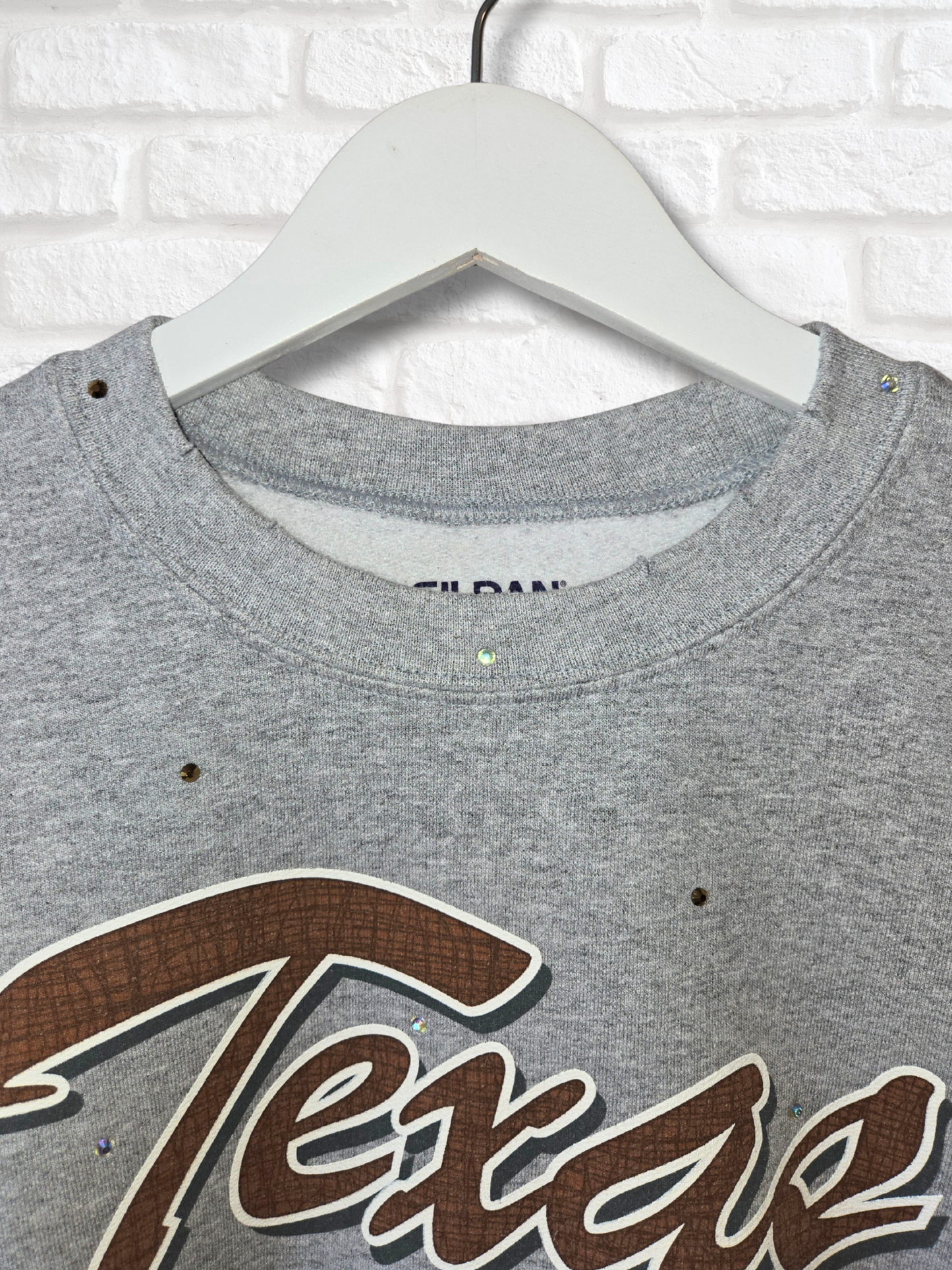 Texas Longhorns Crop Sweatshirt