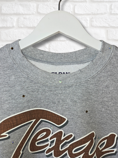 Texas Longhorns Crop Sweatshirt