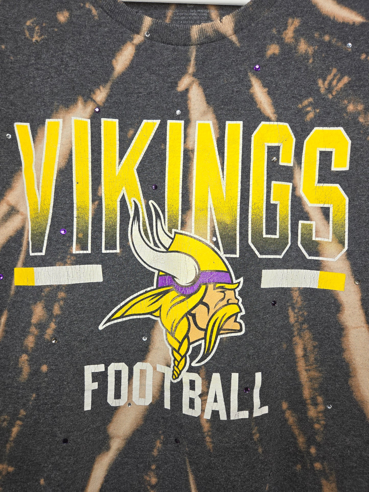 Minnesota Vikings Crop Tee