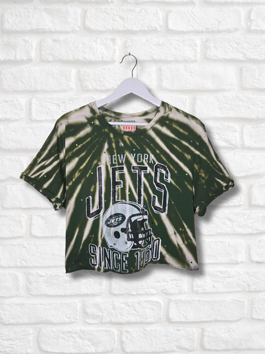 New York Jets Crop Tee