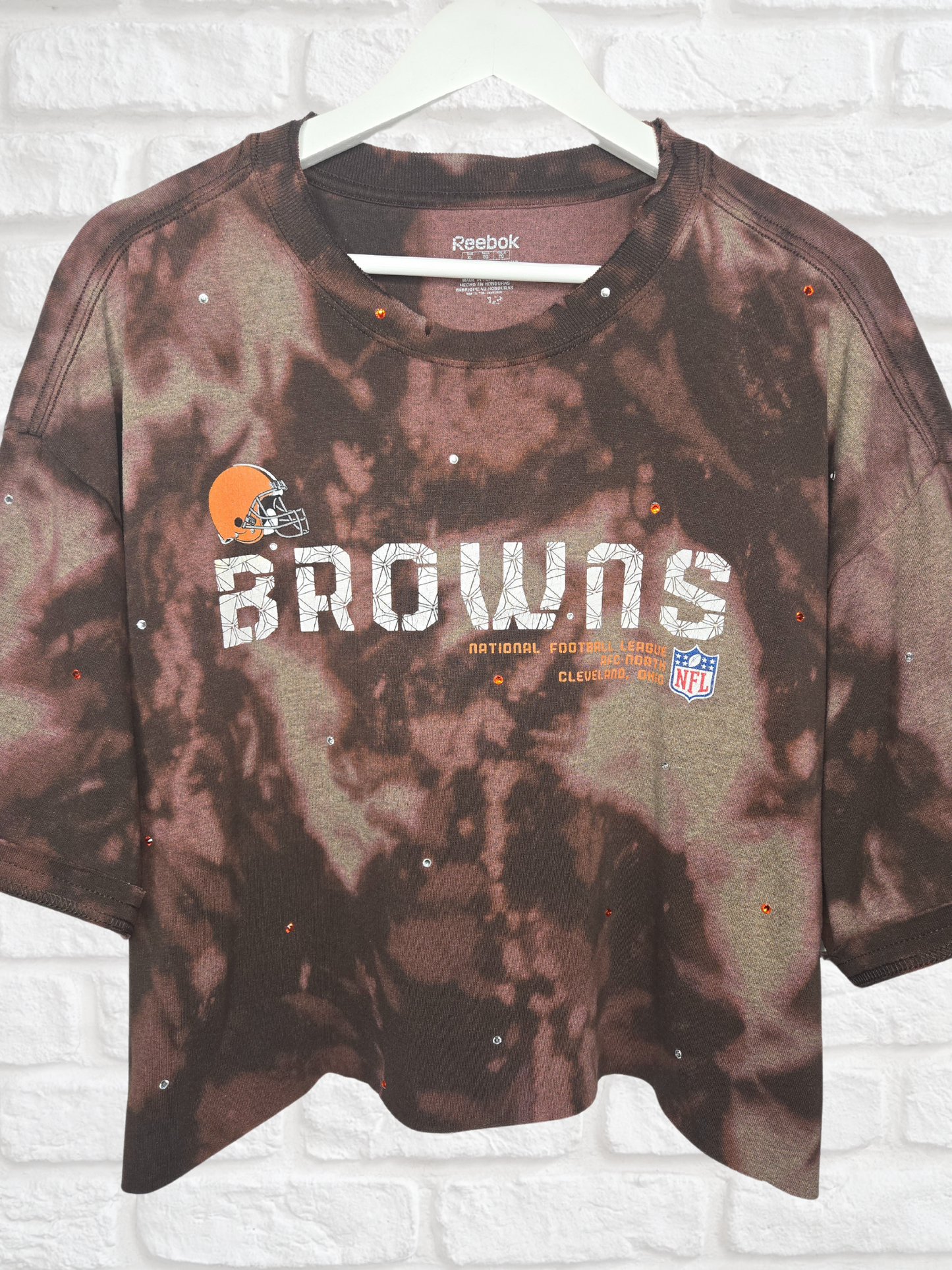 Cleveland Browns Crop Tee