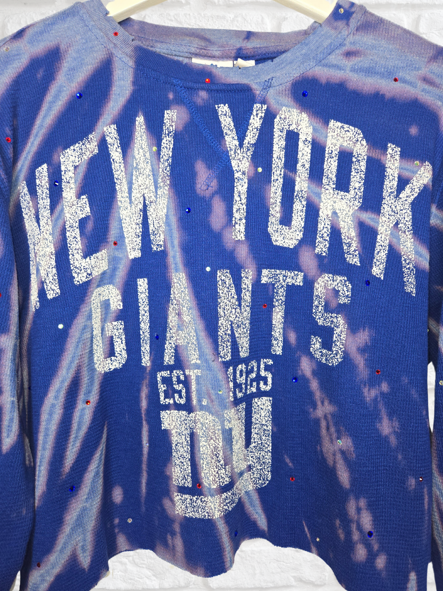 New York Giants Crop Tee