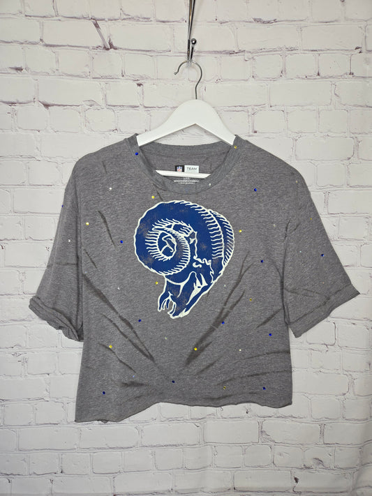 Los Angeles Rams Crop Tee