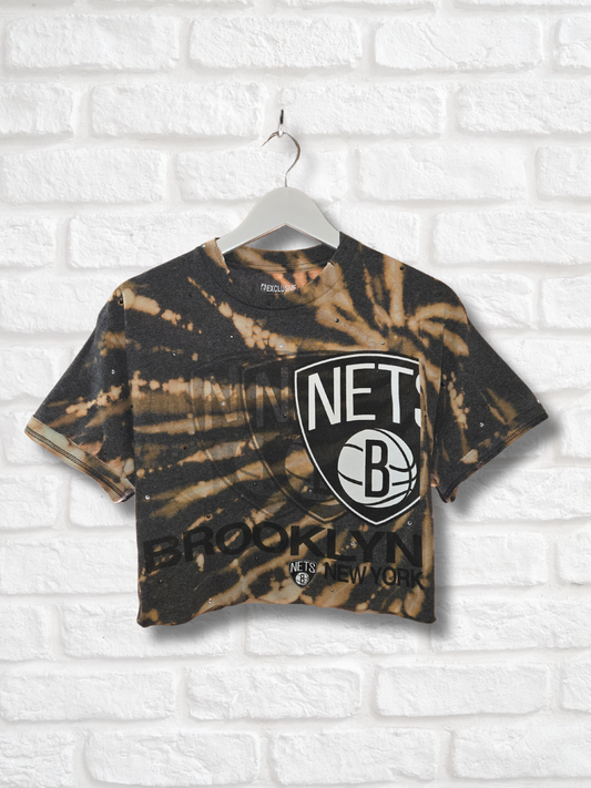 Brooklyn Nets Crop Tee