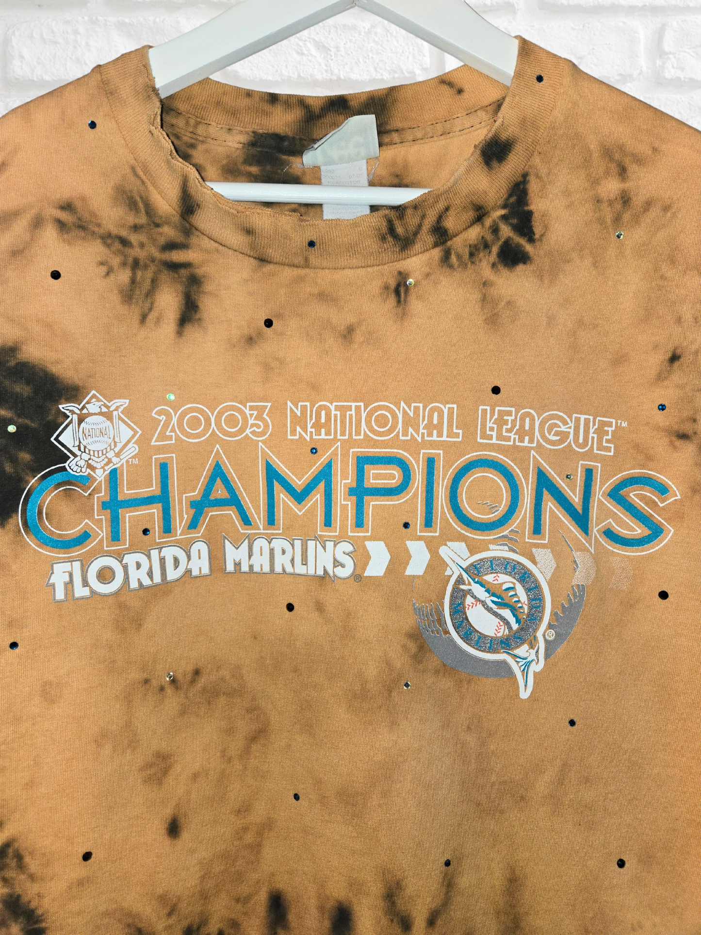 Miami Marlins Crop Tee