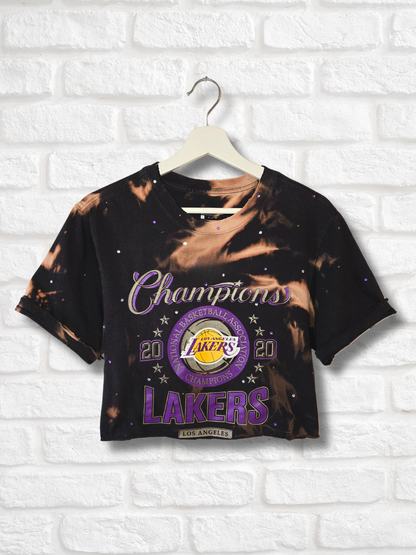 Los Angeles Lakers Crop Top - Small