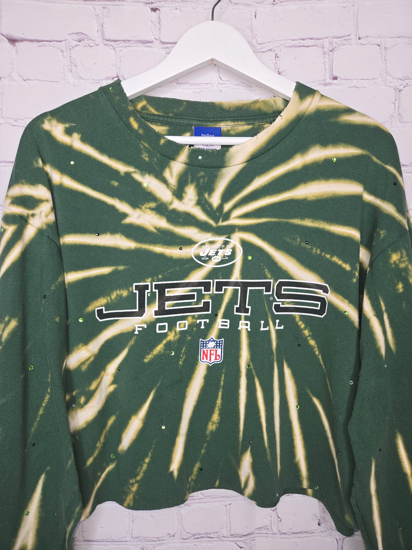 New York Jets Crop Tee