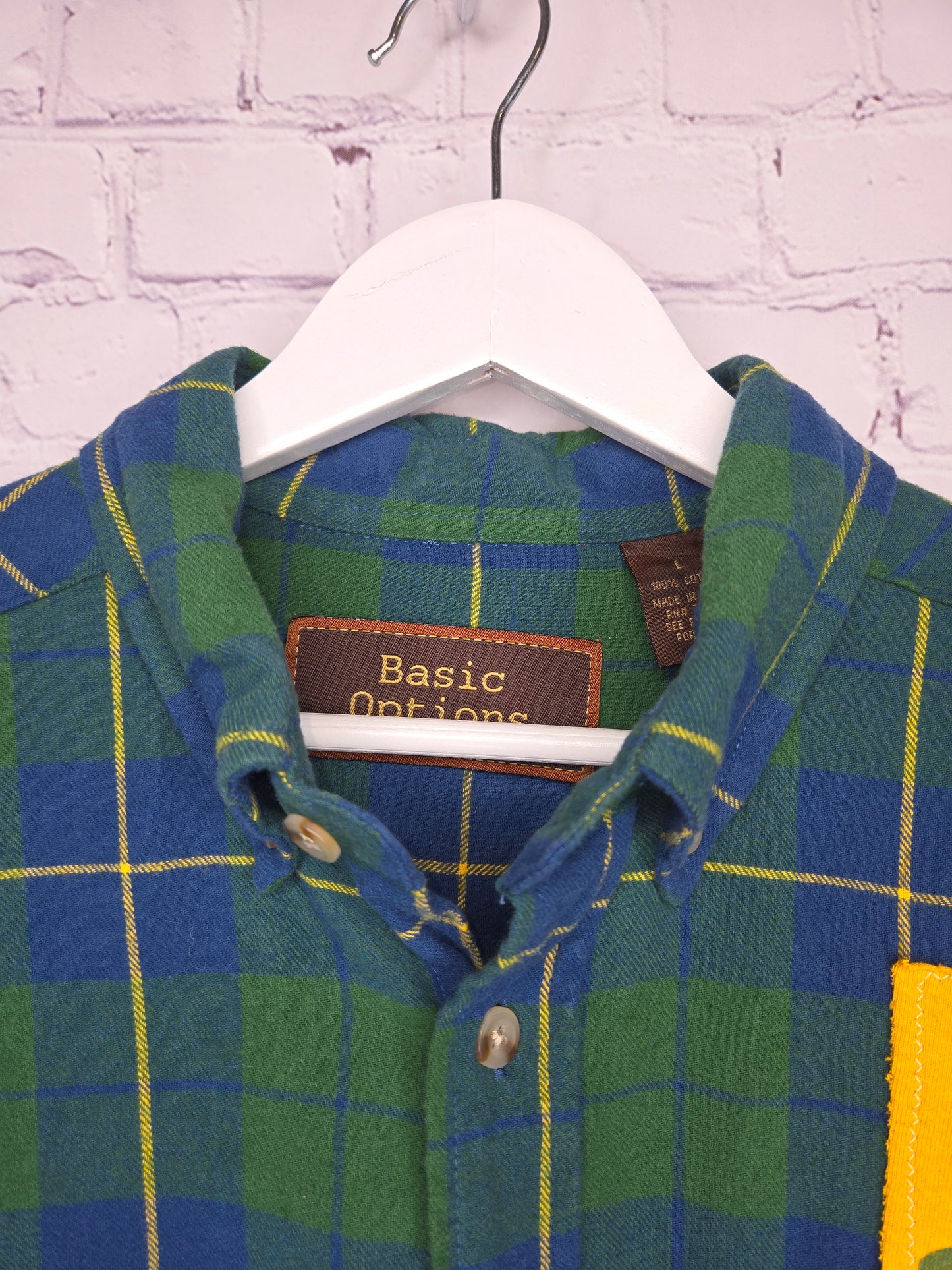 Oakland Athletics Crop Flannel