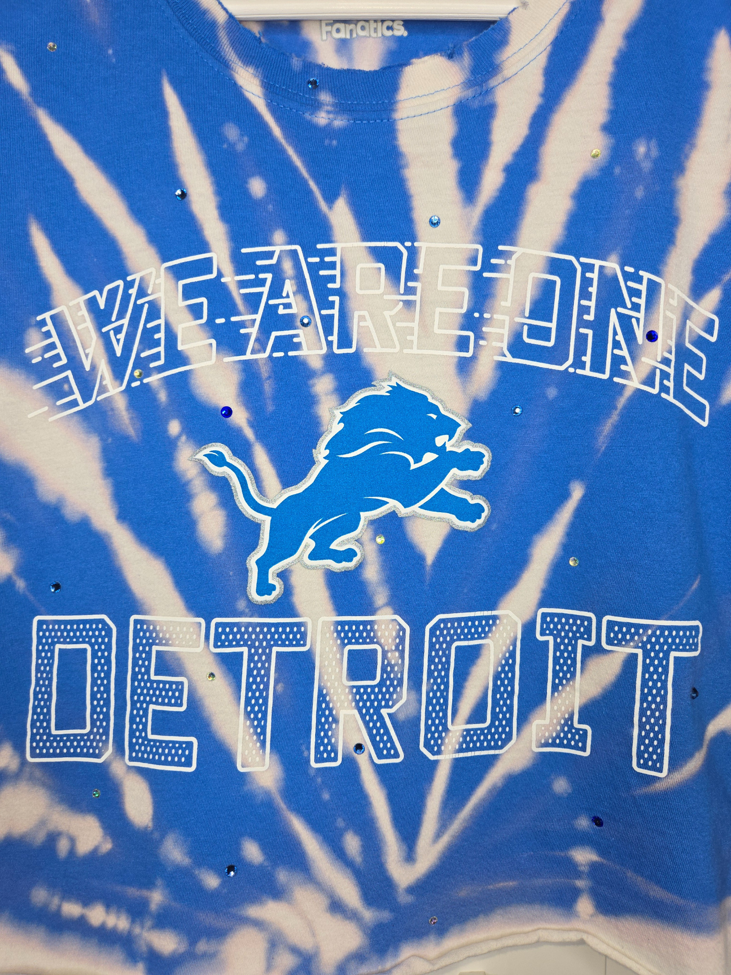 Detroit Lions Crop Tee