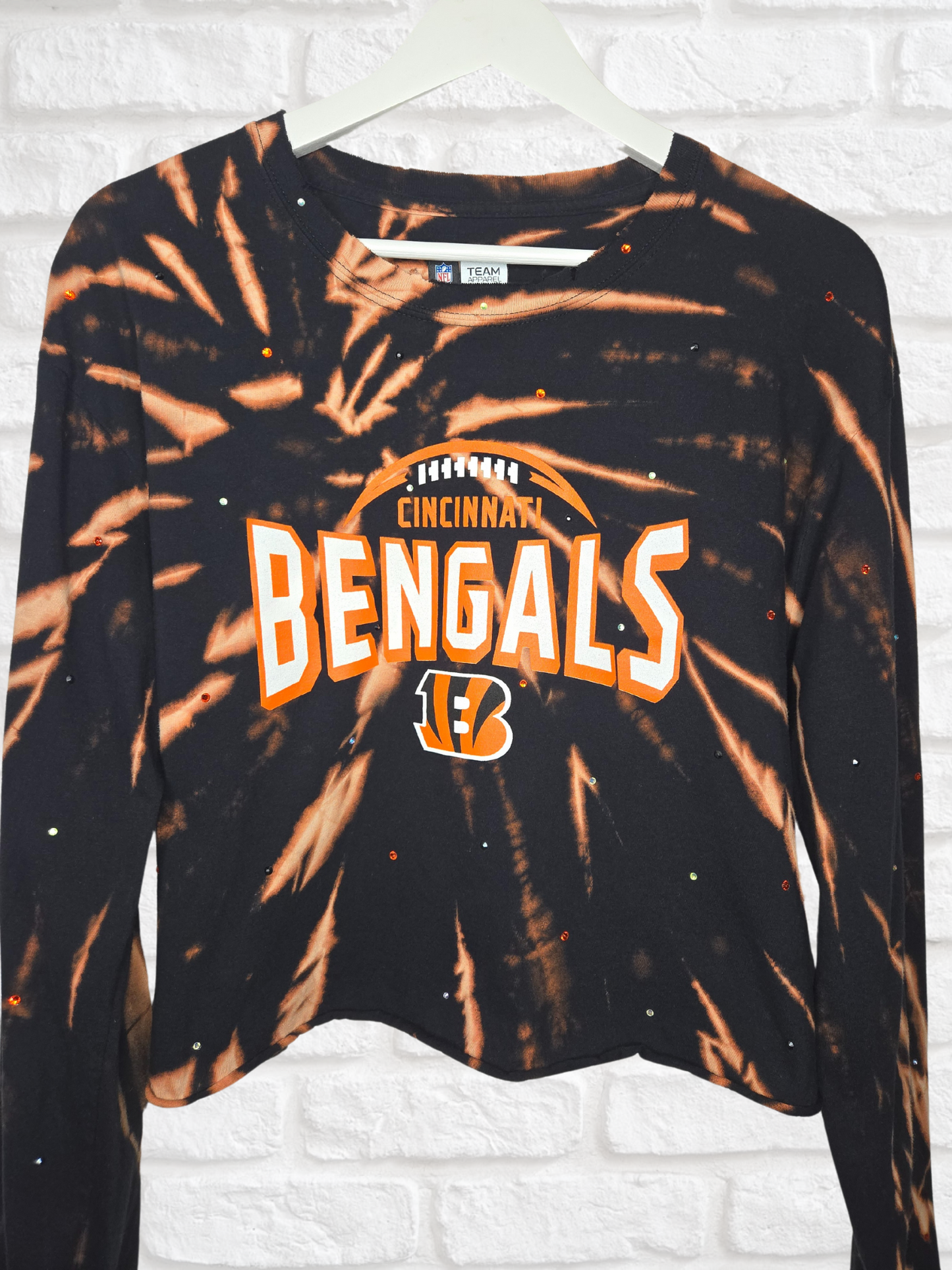 Cincinnati Bengals Crop Tee