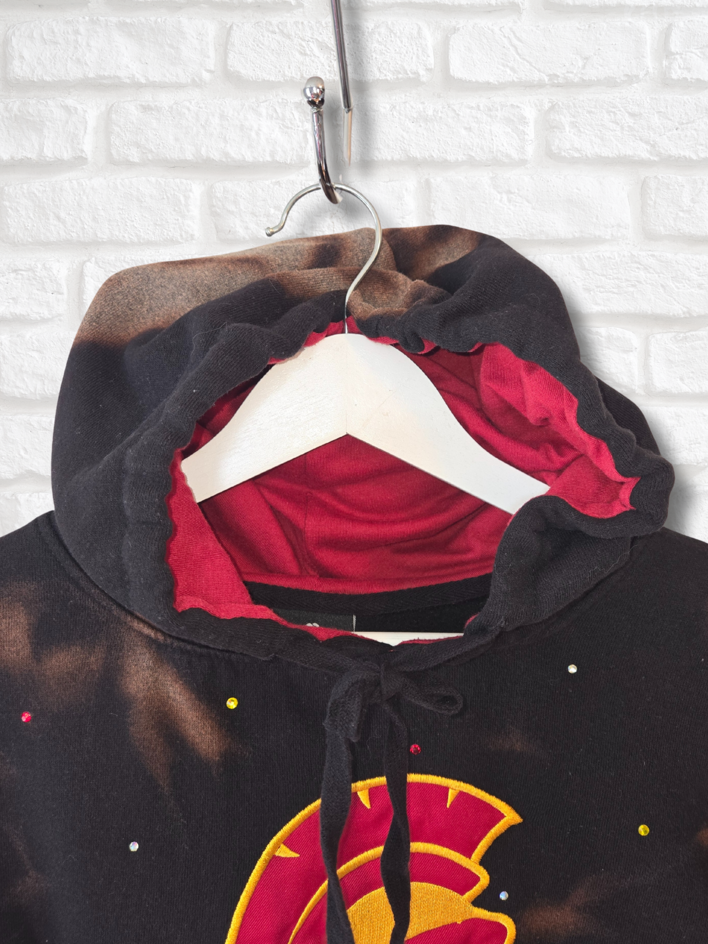 USC Trojans Crop Hoodie