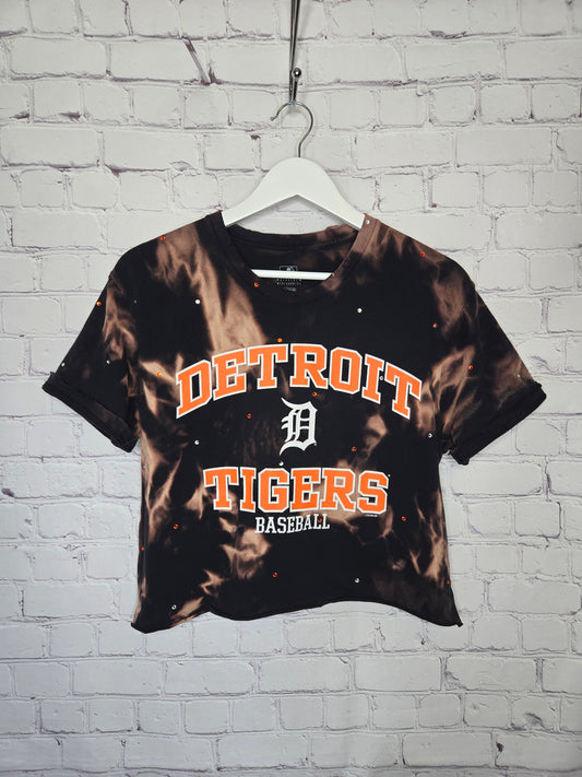 Detroit Tigers Crop Tee