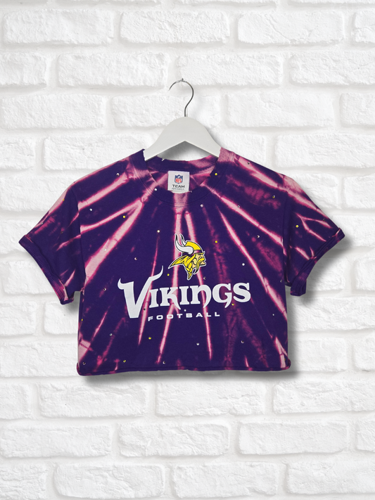 Minnesota Vikings Crop Tee