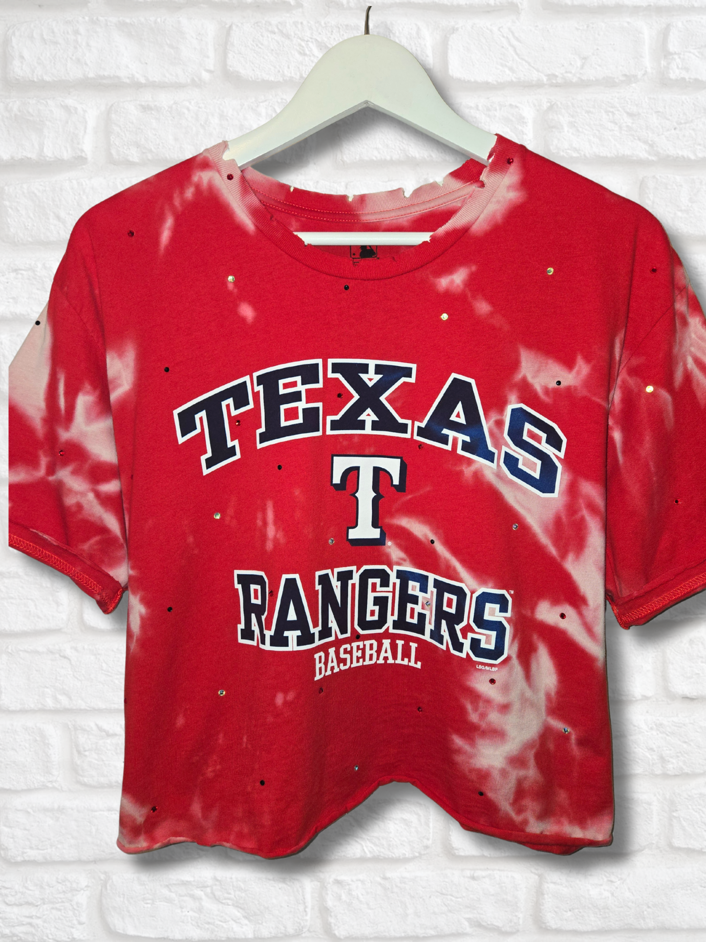 Texas Rangers Crop Tee