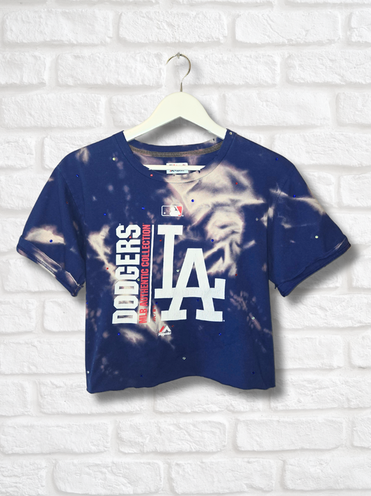 Los Angeles Dodgers Crop Tee