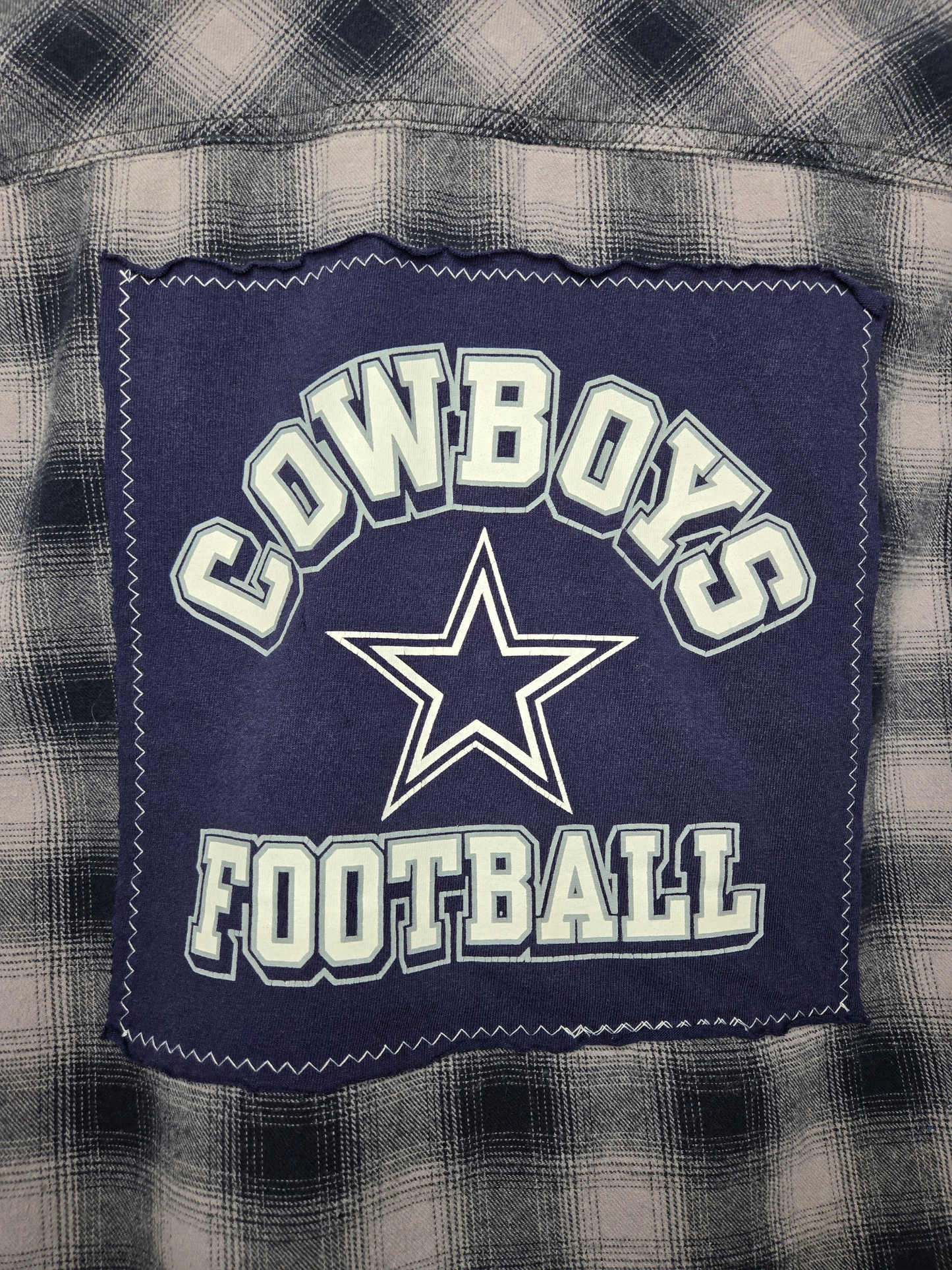 Dallas Cowboys Crop Flannel