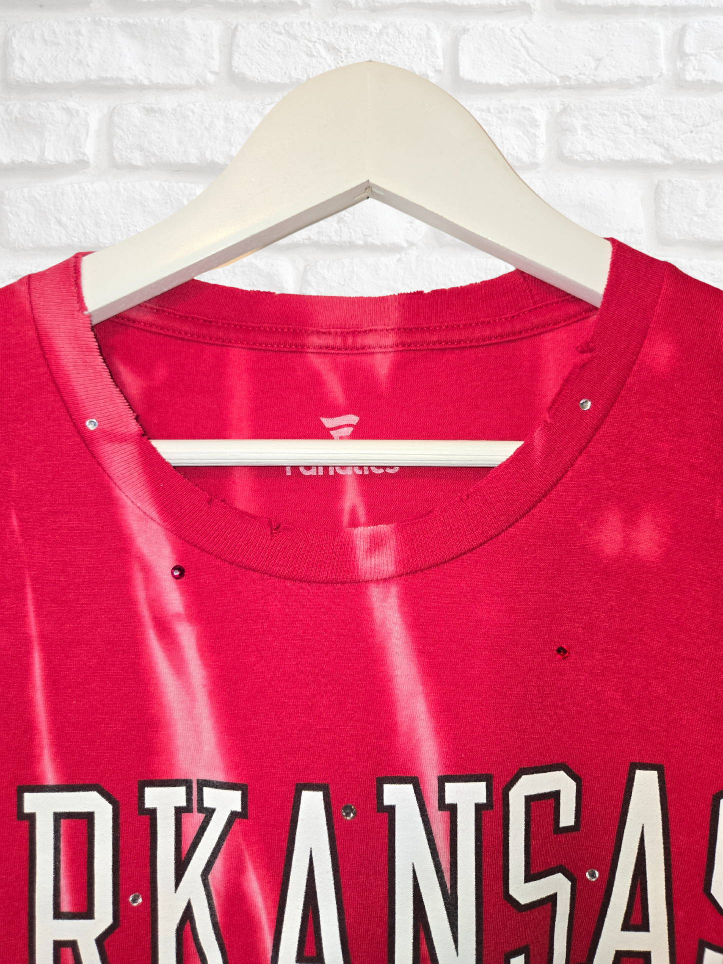 Arkansas Razorbacks Crop Tee