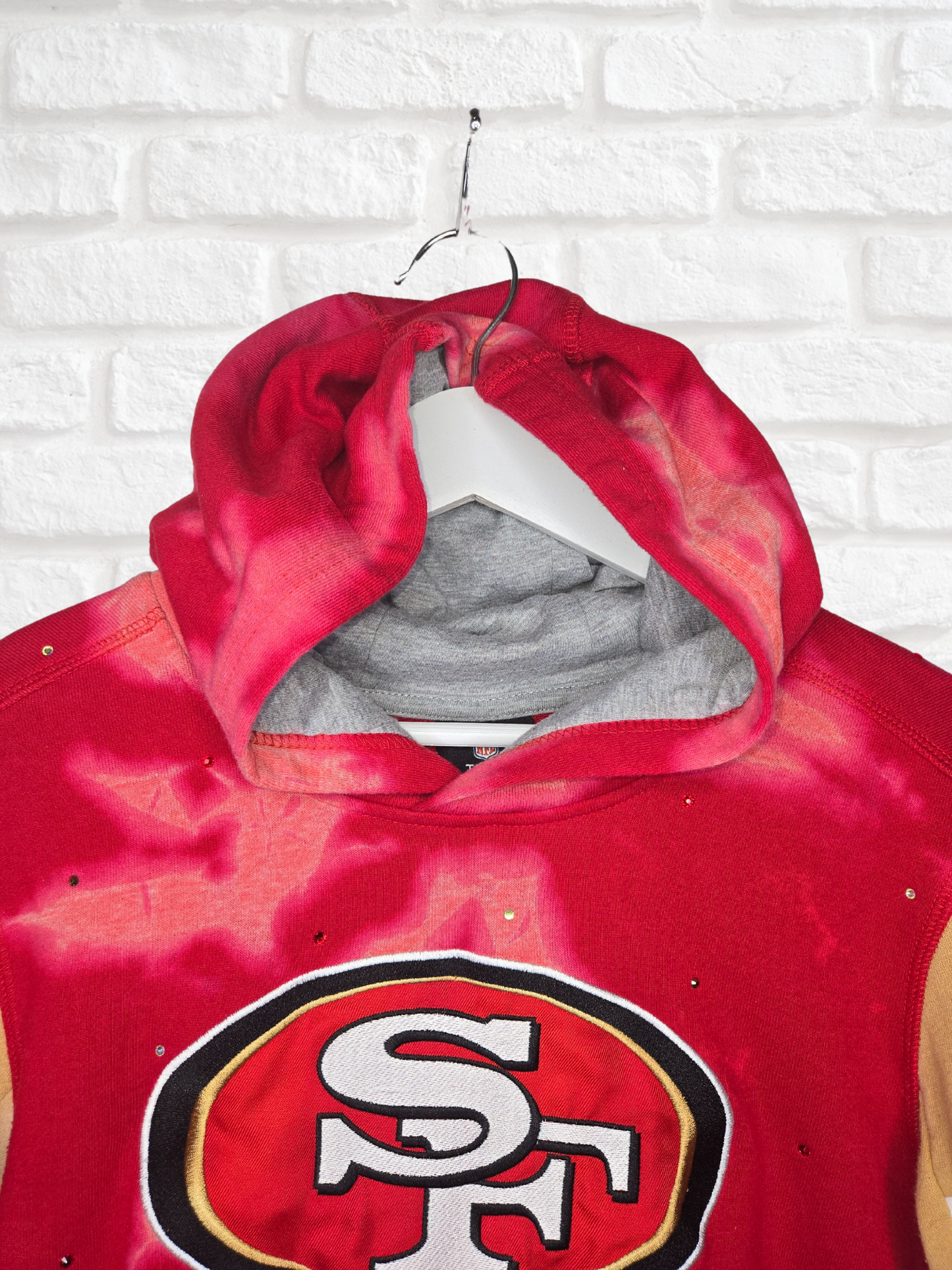 San Francisco 49ers Crop Hoodie